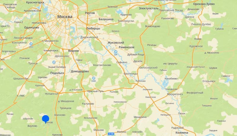 Изменение склада в Москве